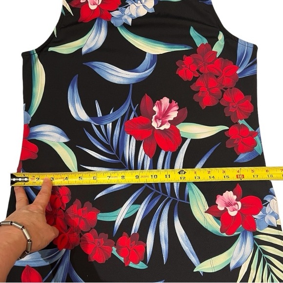 Tommy Bahama Midnight Orchid High-Neck Dress - Picture 14 of 16